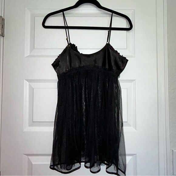 Flora by Flora Nikrooz Triangle Sheer Camisole Night Top - Picture 6 of 8